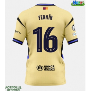 Barcelona Fermin Lopez #16 Bortatröja 2025-26 Kortärmad